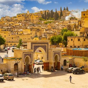 Fes,,Morocco,Historical,Magnificent,Old,Capital,Streets