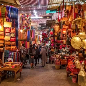 Souks in Marrakech